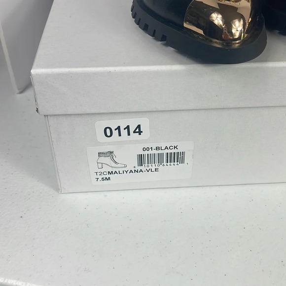 THINGS II COME
Women's Maliyana Luxurious Lace-Up Embellished Block-Heel Booties - Picture 11 of 12